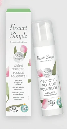 crème "plus de rougeurs!"