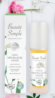 huile merveilleuse visage