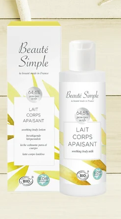 lait corps apaisant
