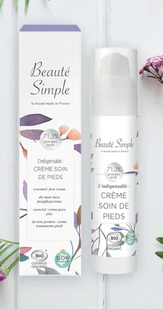 crème soin des pieds